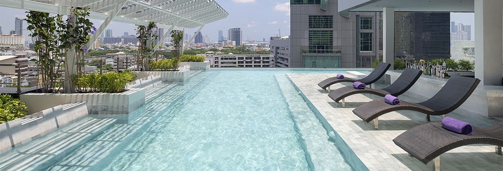屋外温水プール Mode Sathorn Hotel Bangkok